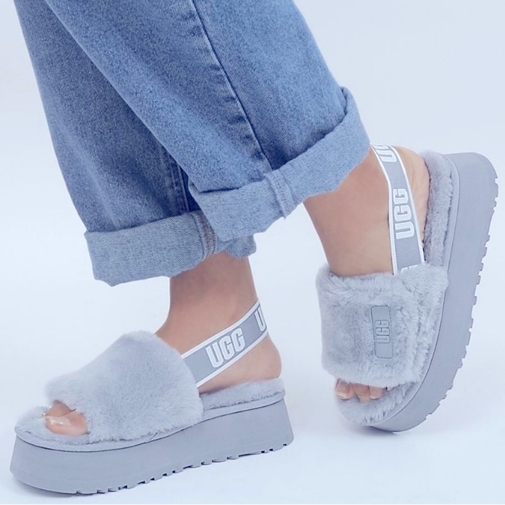 UGG Disco Slides size 8